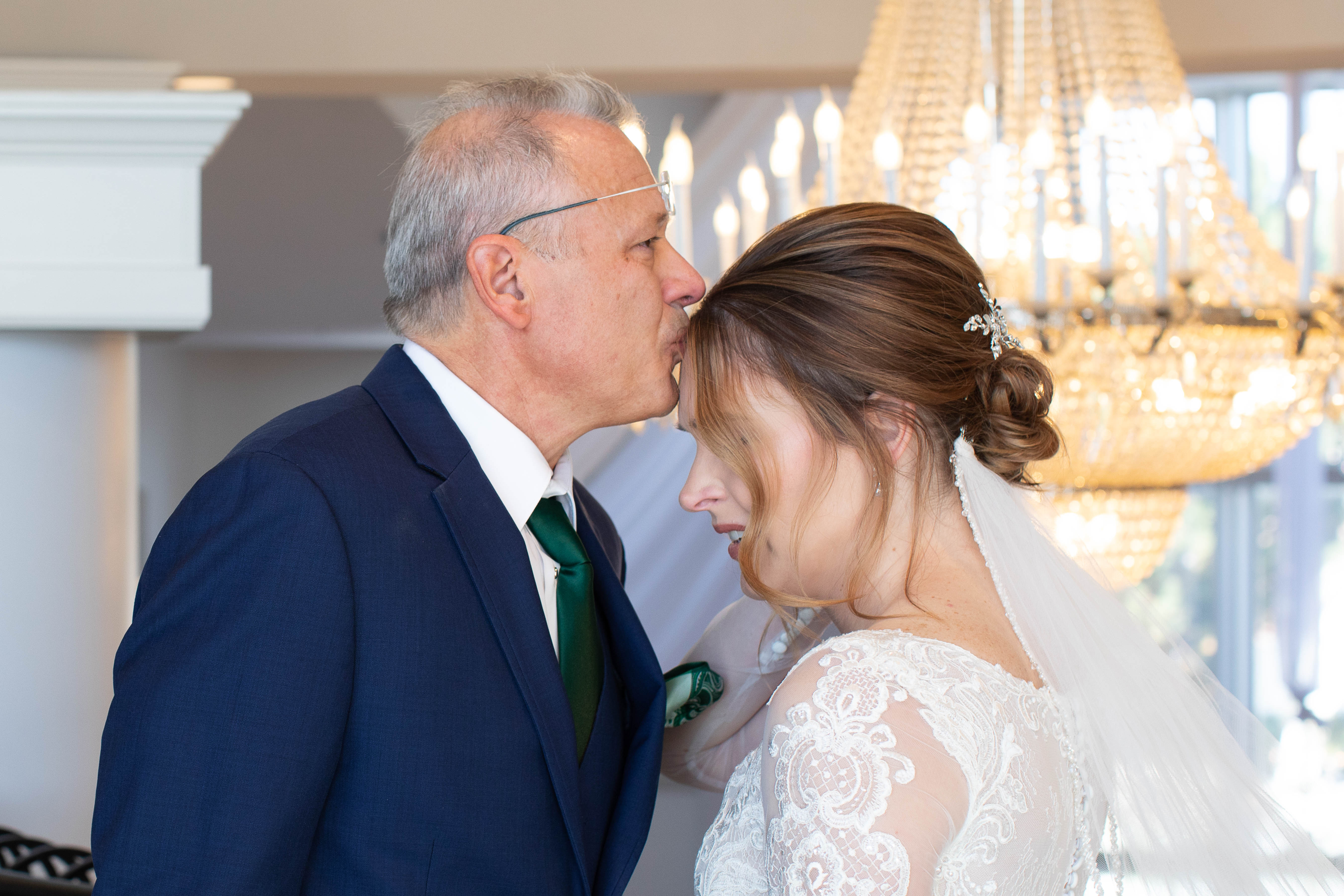 father dancing with bride